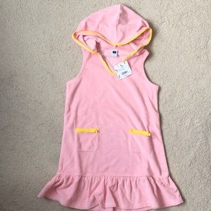 Girls Janie and Jack Terry Hooded Coverup NWT 5